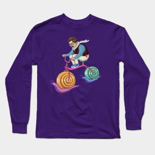 snails bike teen spirit Long Sleeve T-Shirt